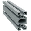 Profilo In Alluminio 45x90 S Asola Tipo B 10 Pesante Argento