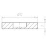 1.22.12.0014-Antivibrante-piedino-D80mm-sfera-d15mm-milper-misure