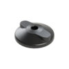 1.22.21.0046-Base-piedino-D80mm-sfera-d15mm-fori-chiusi-milper