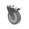 1.25.21.0069-ruota-girevole-gomma-grigia-freno-d125mm-milper